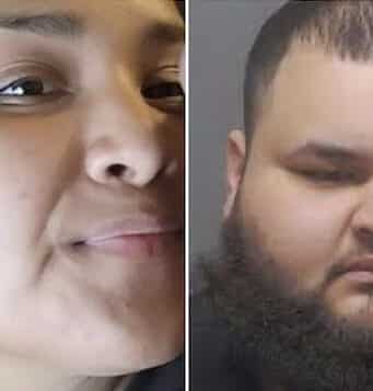 Damen Carrillo, San Antonio, Texas man arrested and charged in shooting murder of ex girlfriend, Ghabriella Barrera.