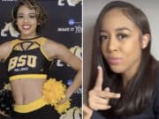 Kai DeBerry-Bostick, ex Maryland college student and cheerleader arrested driving through Laurel roadblock during festival and for being general nuisance.