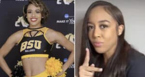 Kai DeBerry-Bostick, ex Maryland college student and cheerleader arrested driving through Laurel roadblock during festival and for being general nuisance.