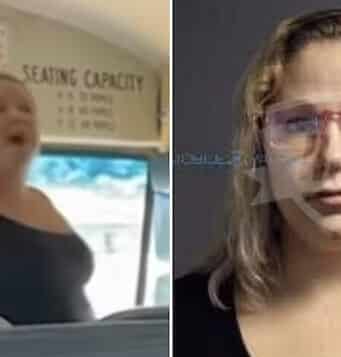 Samantha Danielle Spoor aka School Bus Karen arrested going on racist verbal tirade against black student.