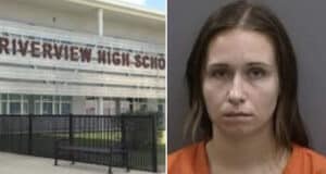 Brooke Anderson, Riverview High School teacher in Florida arrested for having sex with student.