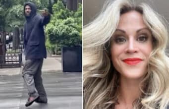 Kindra Hall NYC social media influencer assaulted by Yao Reed walking along Manhattan's UES.