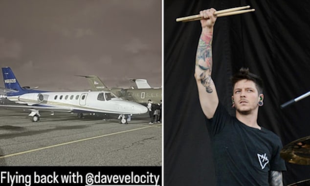 Former ex Devil Wears Prada drummer feared dead in San Diego Cessna 550 plane crash.