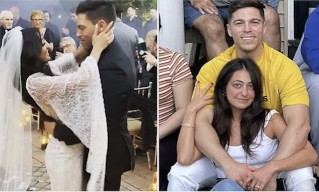 Nick Galante, NJ firefighter files divorce from Samantha Egues, cheating wife after 40th birthday viral video