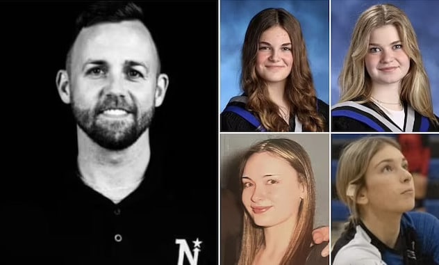 Matt Eckert, Ontario, Canada teacher & 4 schoolgirls killed in Walkerton car crash