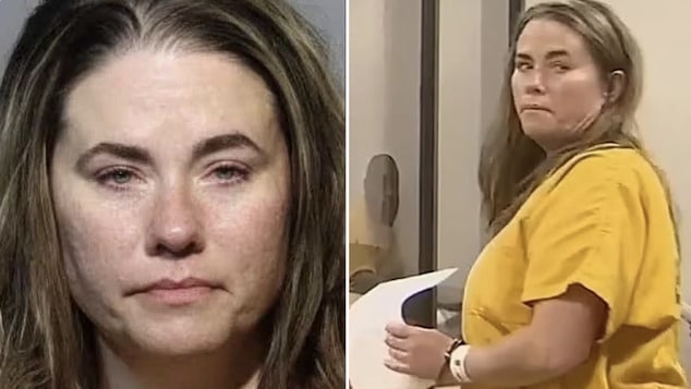 Kristy Crampton, Hagerstown, Maryland woman arrested attacking boy during return Disney trip on plane for calling her 'fat' and 'Miss Piggy.'