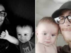 Timothy Moore, Libby, Montana dad arrested after 3 year old son shoots self dead with father's 'loaded' gun