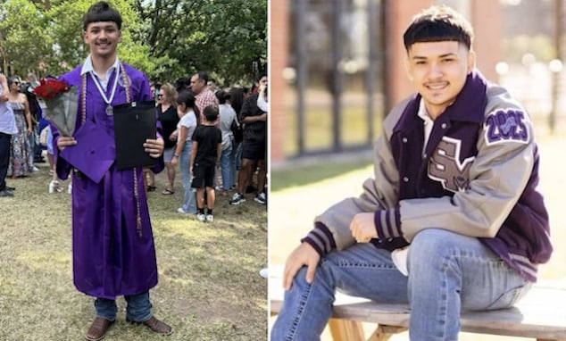 Andrew Farias, San Marcos High school graduate shot dead trying to stop fight during his graduation party in Uhland, Austin. Chad Lee-Gardner arrested & charged with murder.