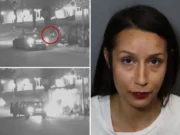 Woman arrested getting out of car & setting homeless Sacramento woman on fire Jacqueline Popaibarra sets Sacramento, California homeless woman, 49, on fire