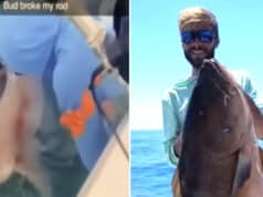 Zane Garrett, Key West, Florida fisherman charged with animal cruelty in viral shark stabbing video.