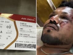 Vishwash Kumar Ramesh, British man id as sole survivor of Air India plane crash flying with 242 people crashing moments after take off in Ahmedabad.