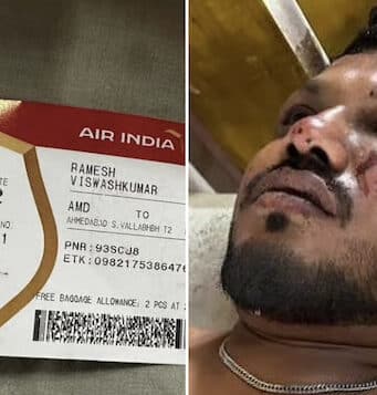 Vishwash Kumar Ramesh, British man id as sole survivor of Air India plane crash flying with 242 people crashing moments after take off in Ahmedabad.