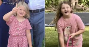 Morganton lemonade stand crash in N.C, leaves 7 year old girl, Annabelle Masten with serious injuries.