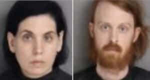 Alicia and Justin Capps, South Carolina parents leave minor daughter home alone with dead animals while going on Florida vacation. 