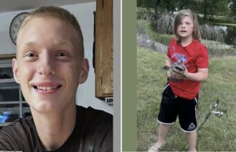 Two juvenile teen boys struck and killed by train above Neosho River in Kansas.