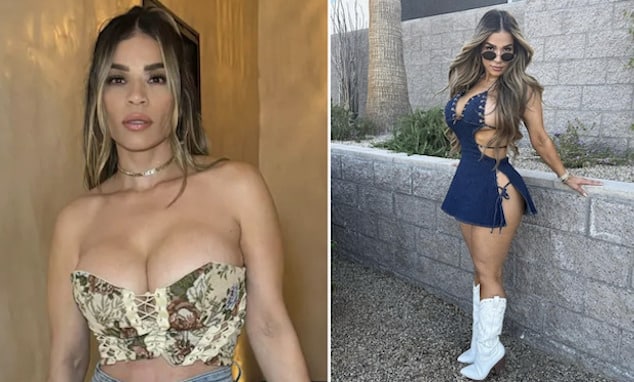 Gloria Zamora California fitness influencer and date shot dead by estranged husband outside Fontana restaurant in California.