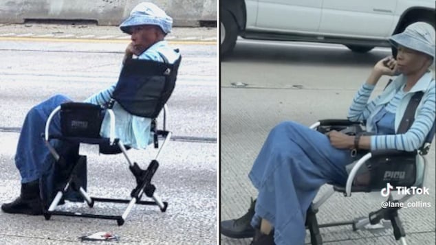 Texas I-45 freeway standoff with woman with gun ends after mental health crises after pulling out folding chair and sitting in middle of road