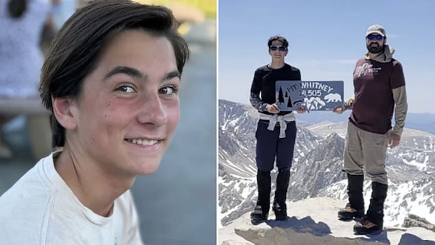 Zane Wach California teen hiker hallucinates and walks off 120 foot cliff after suffering altitude sickness during 19 hour mountain trek along Mount Whitney.