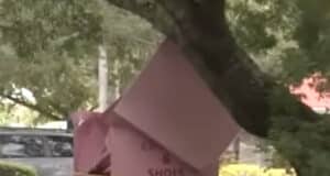 Homeless woman dies getting stuck in donation box in Plantation, Florida trying to retrieve donated items.