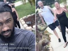 Antavis Johnson Florida Black project manager verbally abused and racially assaulted by white couple, Cheryl Pyle & Steven Wylie.