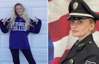 Kelsey Fitzsimmons, off duty North Andover police officer shot while being served restraining order by fellow cops