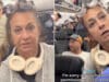 Karen Lawyer causes passenger uproar as she skips line trying to get off plane first as she heads for the exit