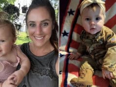 Blakely Blosser, 1 year old Ohio girl mauled to death by family pitbull dog.