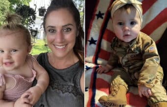 Blakely Blosser, 1 year old Ohio girl mauled to death by family pitbull dog.