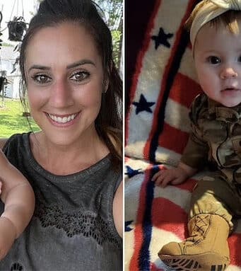 Blakely Blosser, 1 year old Ohio girl mauled to death by family pitbull dog.