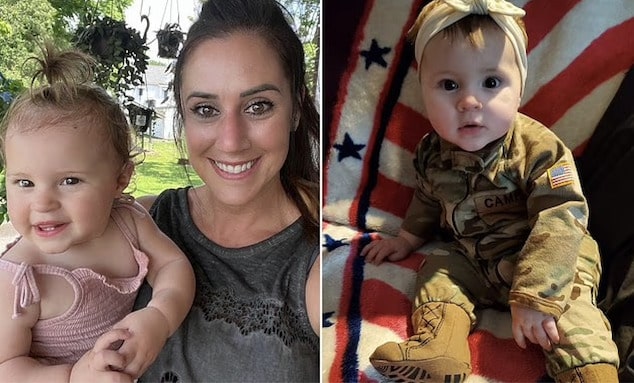 Blakely Blosser, 1 year old Ohio girl mauled to death by family pitbull dog.