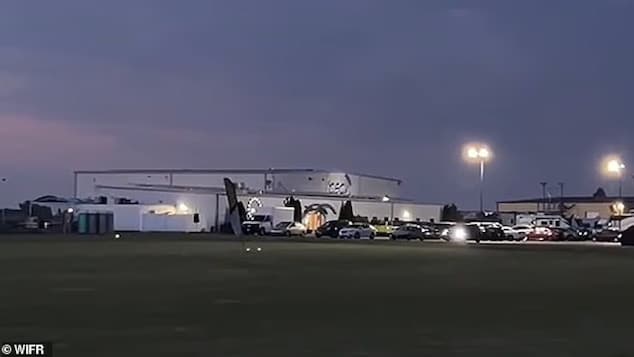 Rochelle skydiving accident leads to Illinois skydiver, 40, dying, after colliding with second diver, who survived, moments after both men took off with Chicagoland Skydiving Center in freak parachuting accident.