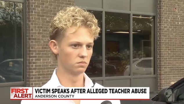 Nicole Ballew Callaham, ex Anderson County teacher charged with having prolonged sexual relationship with then 14 year old boy in South Carolina.