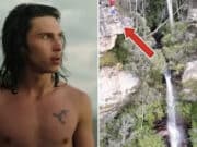 Vali Graham death dive nearly kills Australian daredevil after attempting record breaking jump leaves him with skull & spinal injuries.