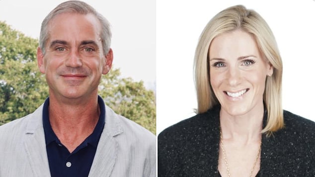 Kristin Cabot Astronomer HR executive with husband, Kenneth C. Thornby.