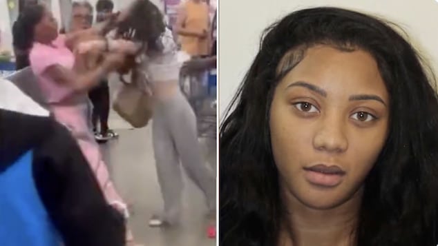 Diamond Tankard, Murfreesboro, Tennessee woman, former Bravo TV reality star arrested beating up woman at Walmart store with sock filled with rocks.