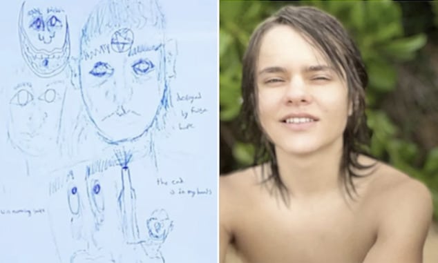 Wess Roley, Couer d'Alene, Idaho sniper left drawings of himself dying days a violent death, days before ambush attack