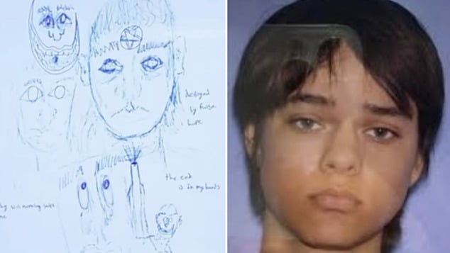 Wess Roley, Couer d'Alene, Idaho sniper left drawings of himself dying days a violent death, days before ambush attack
