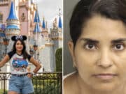 Spanish tourist charged with child abuse during altercation over standing spot during parade at Florida's Walt Disney World.