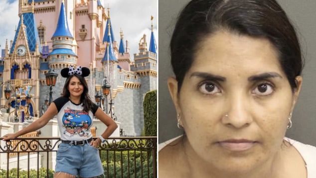 Spanish tourist charged with child abuse during altercation over standing spot during parade at Florida's Walt Disney World.