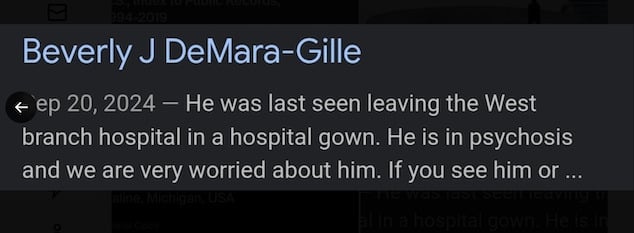 Bradford James Gille mental health crises. Walmart stabber lived 'on and off' at Michigan state mental asylum