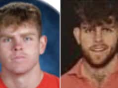 Andrew McGann Oklahoma teacher arrested in murder of Arkansas couple hiking at Devi's Den State Park.