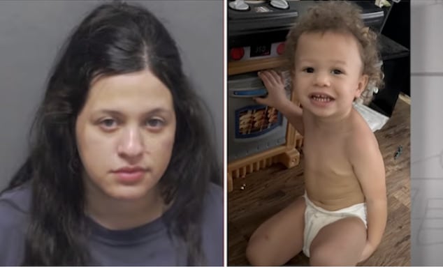 Destiny Celaya, San Antonio, Texas mom arrested after 2 year old son is found wandering the street wearing only diapers