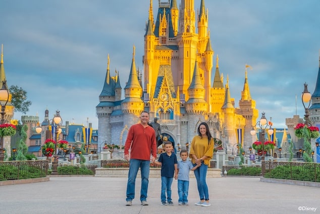 Spanish tourist charged with child abuse during altercation over standing spot during parade at Florida's Walt Disney World.