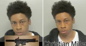 Christian Miller, Tulsa, Oklahoma teen shoots his mother multiple times with AR-15 rifle after becoming upset with her.