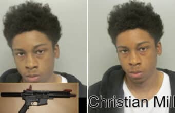 Christian Miller, Tulsa, Oklahoma teen shoots his mother multiple times with AR-15 rifle after becoming upset with her.
