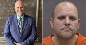 Scott Hazlett, Leto High school principal in Tampa, Florida arrested on DUI & cocaine possession charges.