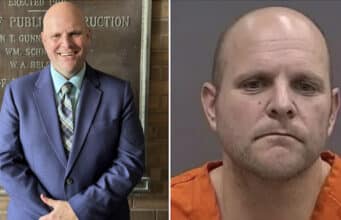 Scott Hazlett, Leto High school principal in Tampa, Florida arrested on DUI & cocaine possession charges.