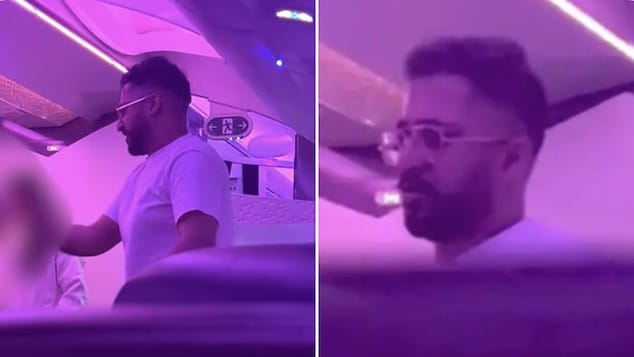 Salman Iftikhar Virgin first class passenger and Staffing Match executive sentenced threatening air hostess Angie Walsh during 8 hour flight from London to Lahore.