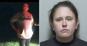 Jessica Copeland, Palataka, Florida woman leaves teen son & seven emaciated dogs in feces strewn home for two weeks to on Las Vegas vacation. 