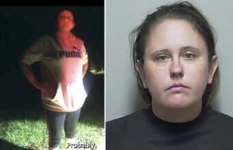 Jessica Copeland, Palataka, Florida woman leaves teen son & seven emaciated dogs in feces strewn home for two weeks to on Las Vegas vacation. 